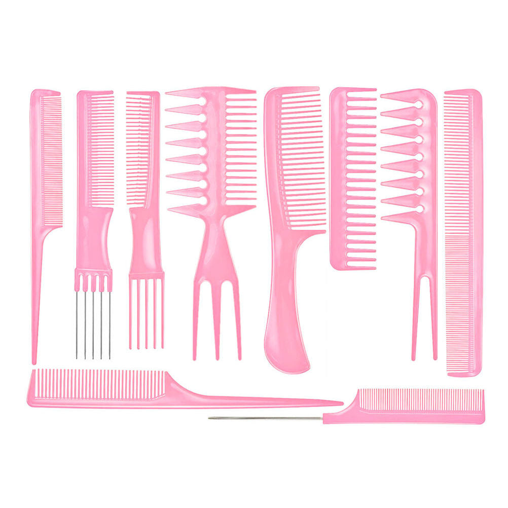 AC053 - 10-Hair Combs by Wig Aisle in color AC-PINK