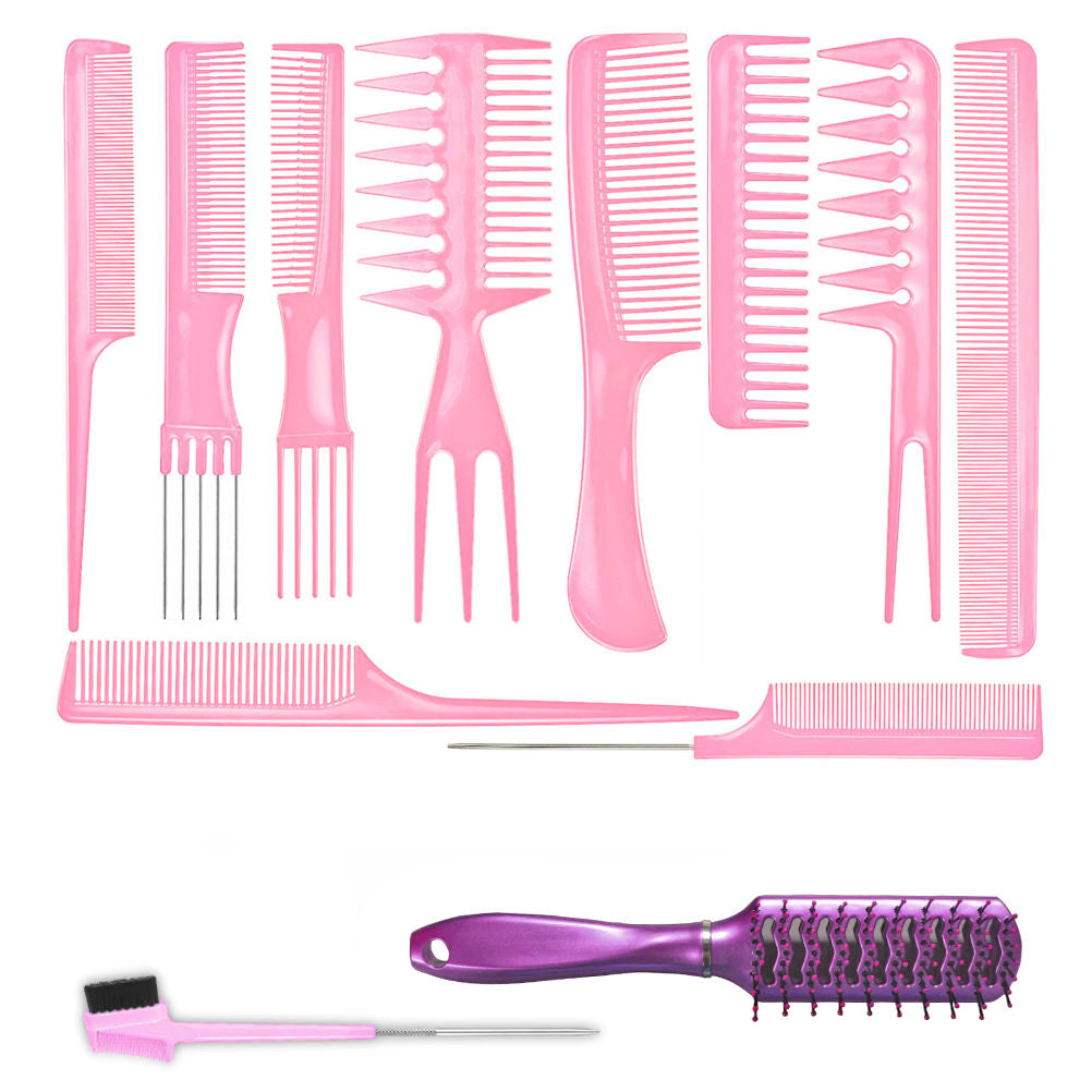 AC053 - 10-Hair Combs by Wig Aisle in color AC-PINK