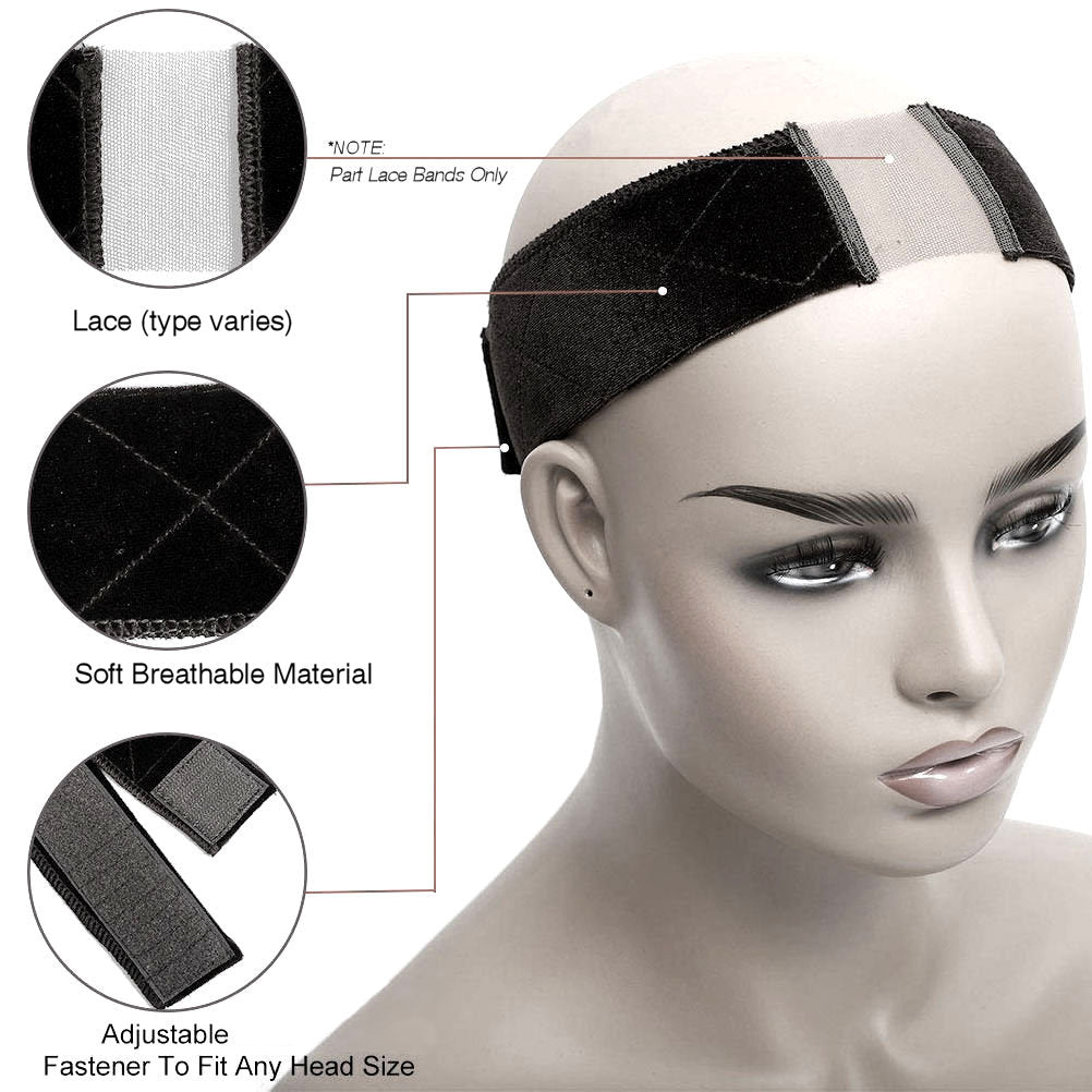 AC054 - Part Lace Wig Grip Stay On Band - Accessory
