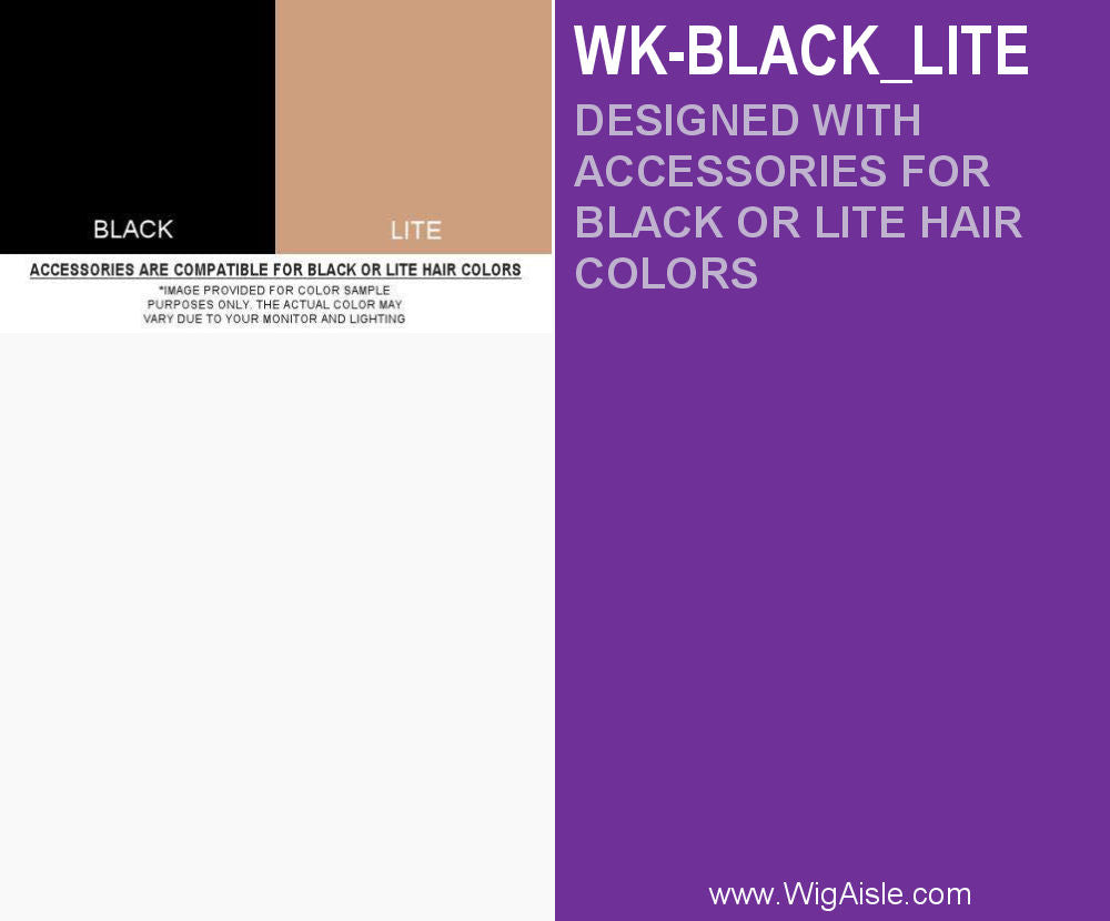 Wig Aisle (Wk054L - 2 Lace Wig Grip, 4 Wig Caps, Bobby Pins) - Wig Accessory Bundle