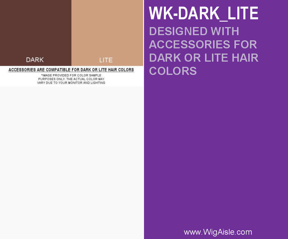 Wig Aisle (Wk054L - 2 Lace Wig Grip, 4 Wig Caps, Bobby Pins) - Wig Accessory Bundle