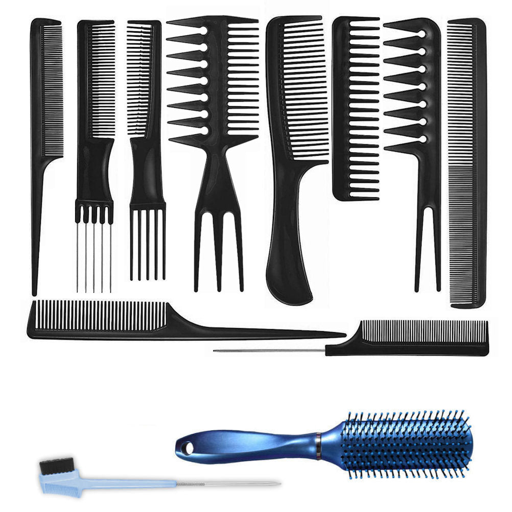AC053 - 10-Hair Combs by Wig Aisle in color AC-BLACK_BLUE